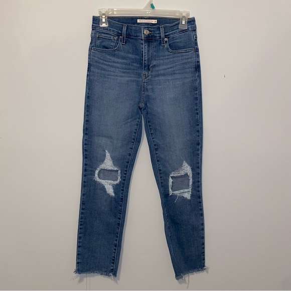 Levi's Denim - Levi’s 724 High Rise Straight Crop Jeans